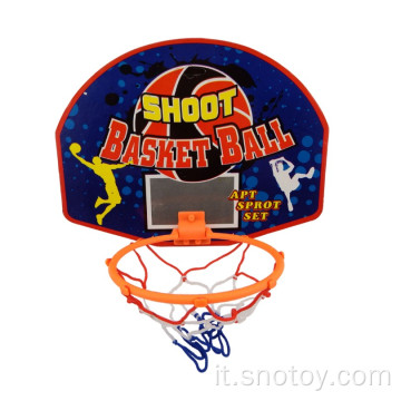 Backboard mini basket pieghevole / tabellone con cassetta a bordo con cerchio